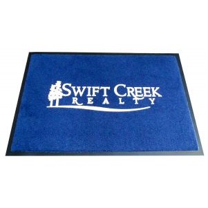 Olefin Custom Design One Color Imprint Indoor/Outdoor Carpet (4'x6')